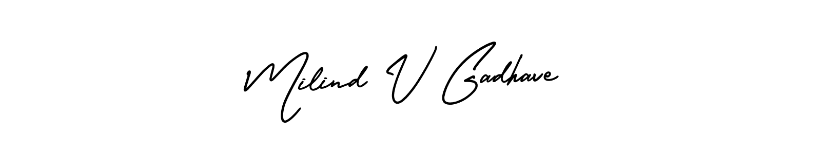 Once you've used our free online signature maker to create your best signature AmerikaSignatureDemo-Regular style, it's time to enjoy all of the benefits that Milind V Gadhave name signing documents. Milind V Gadhave signature style 3 images and pictures png