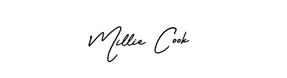 Make a short Millie Cook signature style. Manage your documents anywhere anytime using AmerikaSignatureDemo-Regular. Create and add eSignatures, submit forms, share and send files easily. Millie Cook signature style 3 images and pictures png