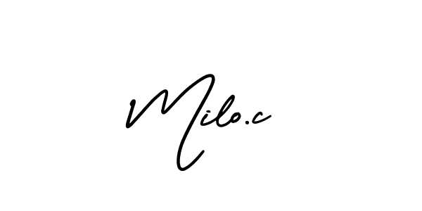 You can use this online signature creator to create a handwritten signature for the name Milo.c. This is the best online autograph maker. Milo.c signature style 3 images and pictures png