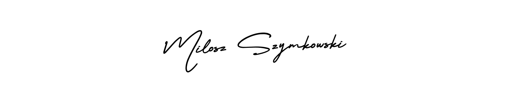 Here are the top 10 professional signature styles for the name Milosz Szymkowski. These are the best autograph styles you can use for your name. Milosz Szymkowski signature style 3 images and pictures png