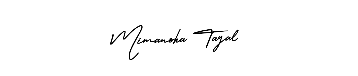 Make a beautiful signature design for name Mimansha Tayal. Use this online signature maker to create a handwritten signature for free. Mimansha Tayal signature style 3 images and pictures png