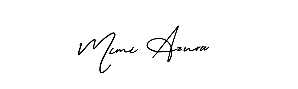How to make Mimi Azura signature? AmerikaSignatureDemo-Regular is a professional autograph style. Create handwritten signature for Mimi Azura name. Mimi Azura signature style 3 images and pictures png