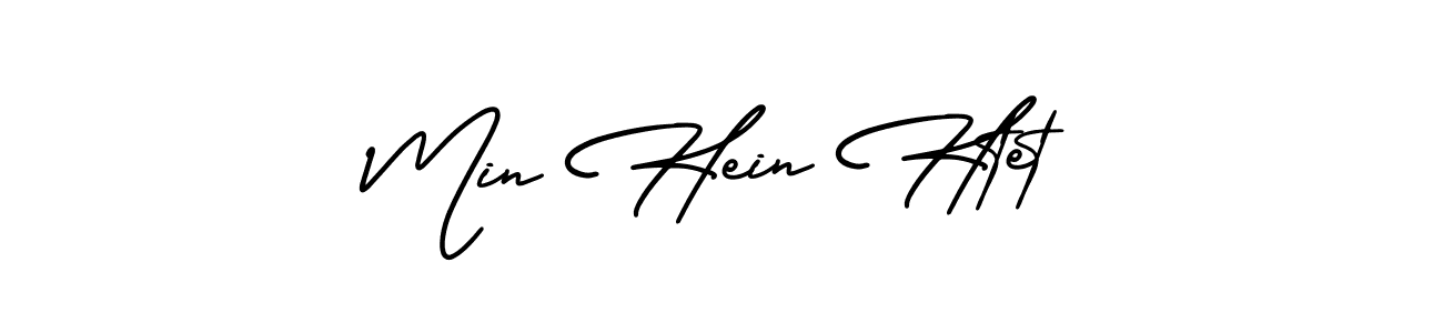 This is the best signature style for the Min Hein Htet name. Also you like these signature font (AmerikaSignatureDemo-Regular). Mix name signature. Min Hein Htet signature style 3 images and pictures png