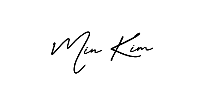 Make a short Min Kim signature style. Manage your documents anywhere anytime using AmerikaSignatureDemo-Regular. Create and add eSignatures, submit forms, share and send files easily. Min Kim signature style 3 images and pictures png