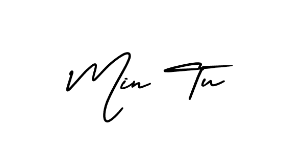 Make a short Min Tu signature style. Manage your documents anywhere anytime using AmerikaSignatureDemo-Regular. Create and add eSignatures, submit forms, share and send files easily. Min Tu signature style 3 images and pictures png