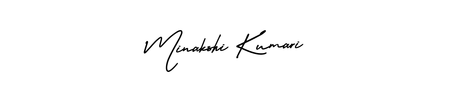 Make a beautiful signature design for name Minakshi Kumari. With this signature (AmerikaSignatureDemo-Regular) style, you can create a handwritten signature for free. Minakshi Kumari signature style 3 images and pictures png