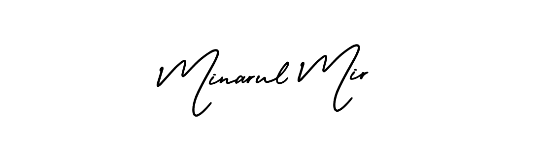 Best and Professional Signature Style for Minarul Mir. AmerikaSignatureDemo-Regular Best Signature Style Collection. Minarul Mir signature style 3 images and pictures png