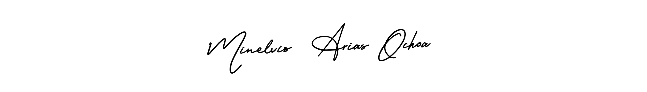 See photos of Minelvis  Arias Ochoa official signature by Spectra . Check more albums & portfolios. Read reviews & check more about AmerikaSignatureDemo-Regular font. Minelvis  Arias Ochoa signature style 3 images and pictures png