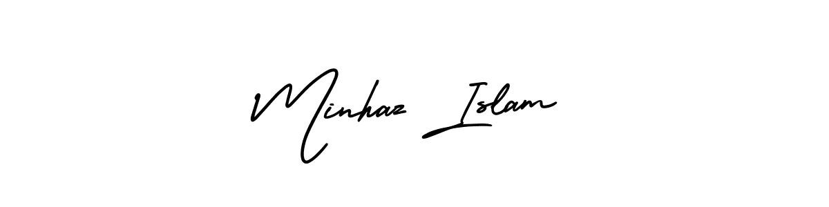 Best and Professional Signature Style for Minhaz Islam. AmerikaSignatureDemo-Regular Best Signature Style Collection. Minhaz Islam signature style 3 images and pictures png