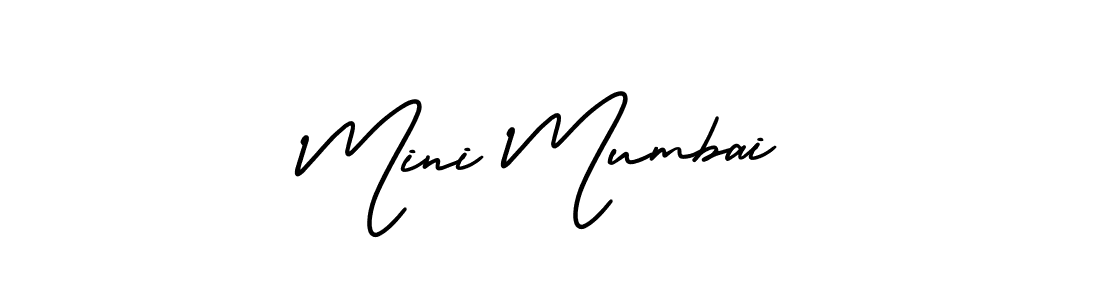 This is the best signature style for the Mini Mumbai name. Also you like these signature font (AmerikaSignatureDemo-Regular). Mix name signature. Mini Mumbai signature style 3 images and pictures png