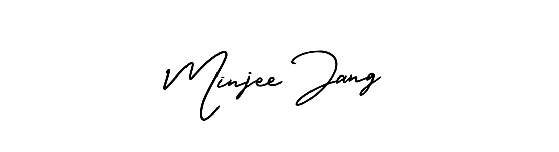 Make a beautiful signature design for name Minjee Jang. Use this online signature maker to create a handwritten signature for free. Minjee Jang signature style 3 images and pictures png