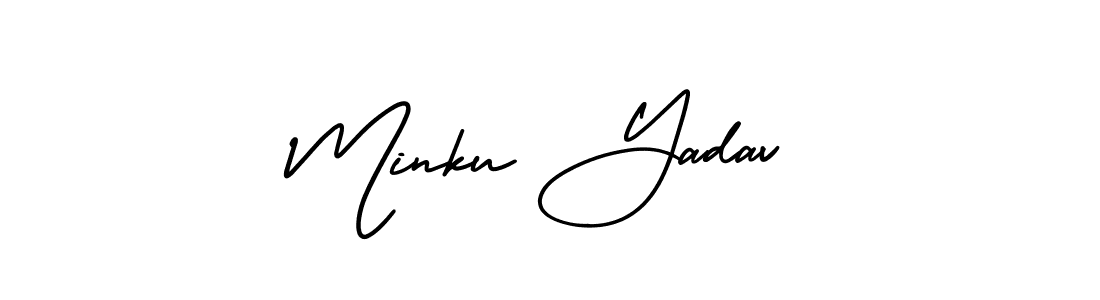 Check out images of Autograph of Minku Yadav name. Actor Minku Yadav Signature Style. AmerikaSignatureDemo-Regular is a professional sign style online. Minku Yadav signature style 3 images and pictures png
