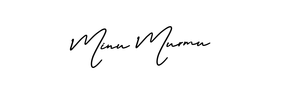 Make a beautiful signature design for name Minu Murmu. With this signature (AmerikaSignatureDemo-Regular) style, you can create a handwritten signature for free. Minu Murmu signature style 3 images and pictures png