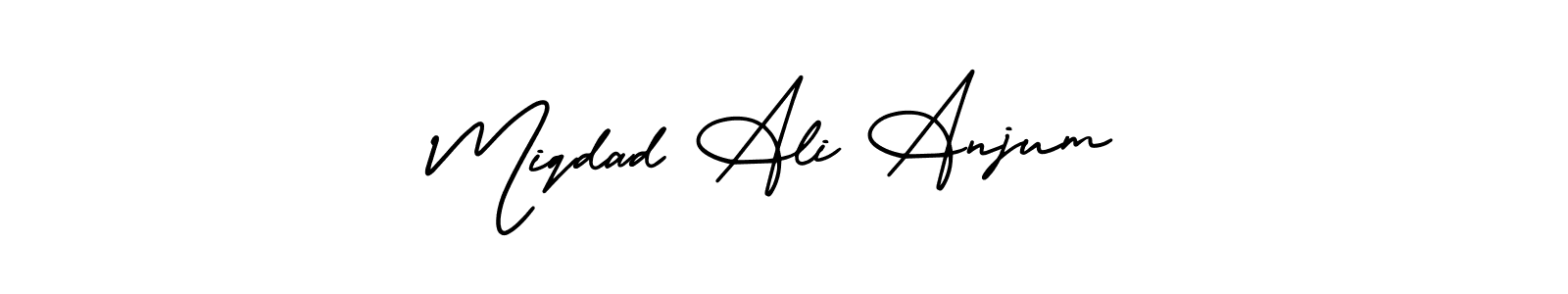 You can use this online signature creator to create a handwritten signature for the name Miqdad Ali Anjum. This is the best online autograph maker. Miqdad Ali Anjum signature style 3 images and pictures png