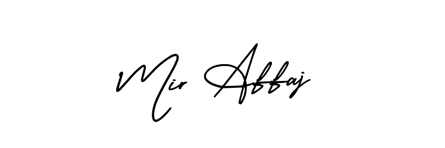 Design your own signature with our free online signature maker. With this signature software, you can create a handwritten (AmerikaSignatureDemo-Regular) signature for name Mir Affaj. Mir Affaj signature style 3 images and pictures png