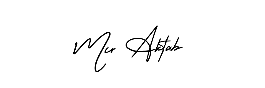 How to Draw Mir Aktab signature style? AmerikaSignatureDemo-Regular is a latest design signature styles for name Mir Aktab. Mir Aktab signature style 3 images and pictures png
