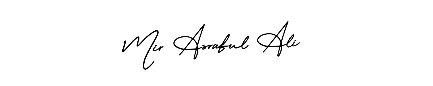 Check out images of Autograph of Mir Asraful Ali name. Actor Mir Asraful Ali Signature Style. AmerikaSignatureDemo-Regular is a professional sign style online. Mir Asraful Ali signature style 3 images and pictures png