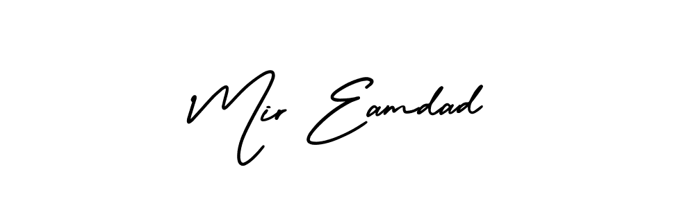How to make Mir Eamdad signature? AmerikaSignatureDemo-Regular is a professional autograph style. Create handwritten signature for Mir Eamdad name. Mir Eamdad signature style 3 images and pictures png