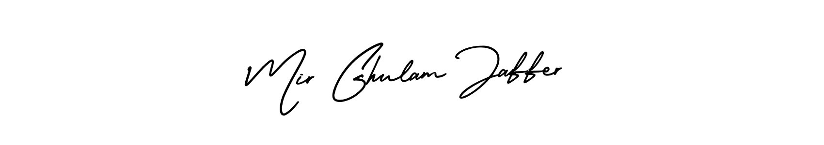 Make a short Mir Ghulam Jaffer signature style. Manage your documents anywhere anytime using AmerikaSignatureDemo-Regular. Create and add eSignatures, submit forms, share and send files easily. Mir Ghulam Jaffer signature style 3 images and pictures png