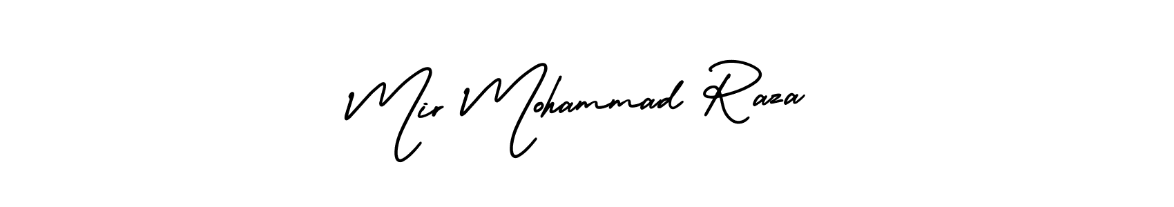 How to Draw Mir Mohammad Raza signature style? AmerikaSignatureDemo-Regular is a latest design signature styles for name Mir Mohammad Raza. Mir Mohammad Raza signature style 3 images and pictures png