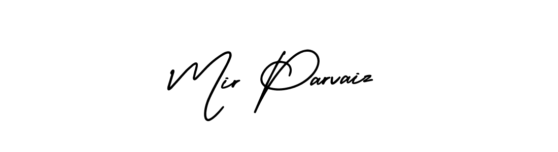Best and Professional Signature Style for Mir Parvaiz. AmerikaSignatureDemo-Regular Best Signature Style Collection. Mir Parvaiz signature style 3 images and pictures png