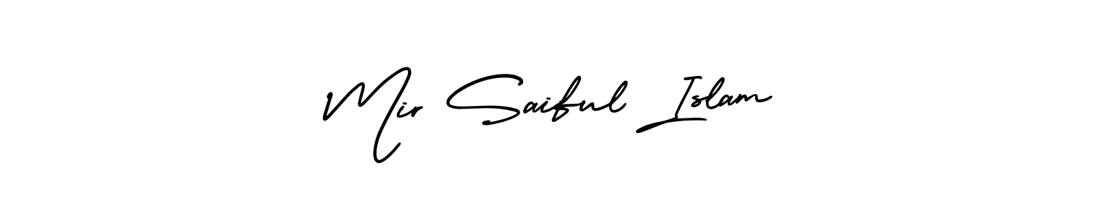 This is the best signature style for the Mir Saiful Islam name. Also you like these signature font (AmerikaSignatureDemo-Regular). Mix name signature. Mir Saiful Islam signature style 3 images and pictures png
