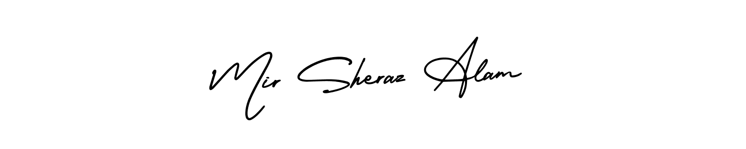Create a beautiful signature design for name Mir Sheraz Alam. With this signature (AmerikaSignatureDemo-Regular) fonts, you can make a handwritten signature for free. Mir Sheraz Alam signature style 3 images and pictures png