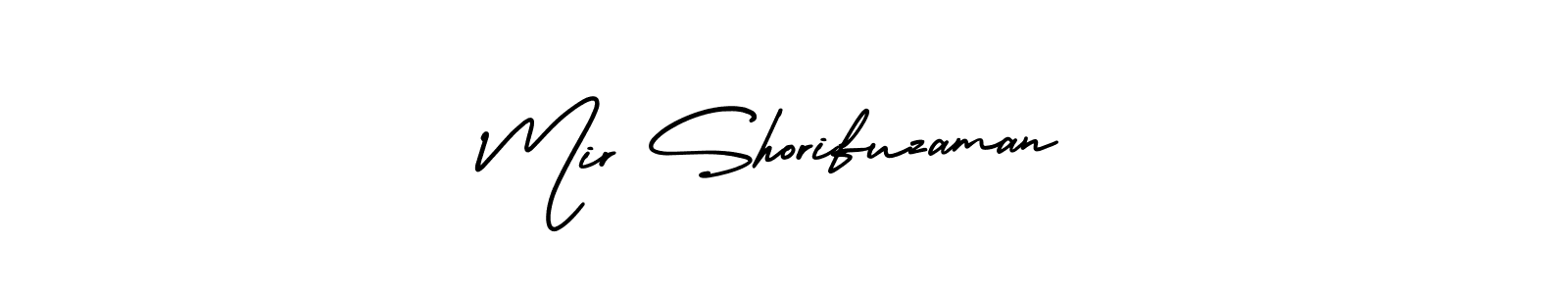 Make a short Mir Shorifuzaman signature style. Manage your documents anywhere anytime using AmerikaSignatureDemo-Regular. Create and add eSignatures, submit forms, share and send files easily. Mir Shorifuzaman signature style 3 images and pictures png