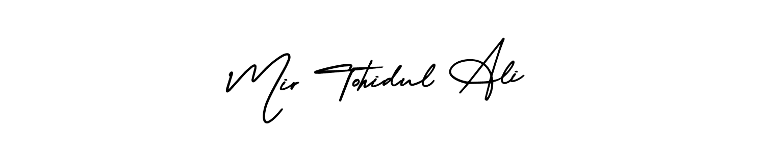 Check out images of Autograph of Mir Tohidul Ali name. Actor Mir Tohidul Ali Signature Style. AmerikaSignatureDemo-Regular is a professional sign style online. Mir Tohidul Ali signature style 3 images and pictures png