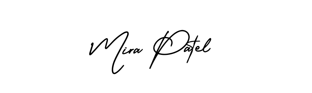 How to Draw Mira Patel signature style? AmerikaSignatureDemo-Regular is a latest design signature styles for name Mira Patel. Mira Patel signature style 3 images and pictures png