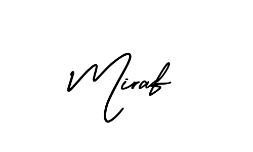 Make a beautiful signature design for name Miraf. Use this online signature maker to create a handwritten signature for free. Miraf signature style 3 images and pictures png