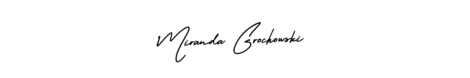Here are the top 10 professional signature styles for the name Miranda Grochowski. These are the best autograph styles you can use for your name. Miranda Grochowski signature style 3 images and pictures png