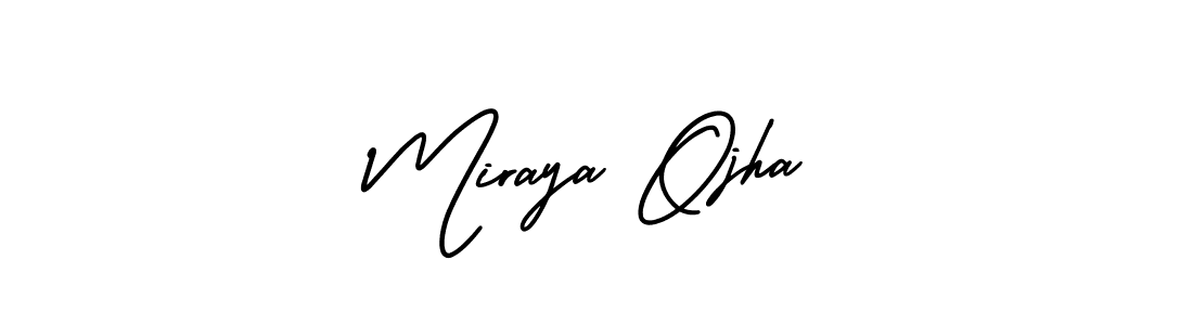 Also we have Miraya Ojha name is the best signature style. Create professional handwritten signature collection using AmerikaSignatureDemo-Regular autograph style. Miraya Ojha signature style 3 images and pictures png
