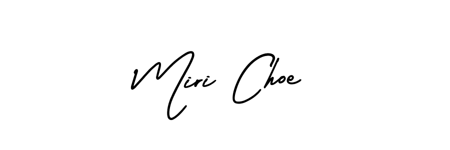 AmerikaSignatureDemo-Regular is a professional signature style that is perfect for those who want to add a touch of class to their signature. It is also a great choice for those who want to make their signature more unique. Get Miri Choe name to fancy signature for free. Miri Choe signature style 3 images and pictures png