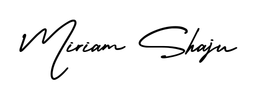 Explore multiple handwriting variations for Miriam Shaju including this stunning AmerikaSignatureDemo-Regular design. Free to use across all platforms. Miriam Shaju signature style 3 images and pictures png