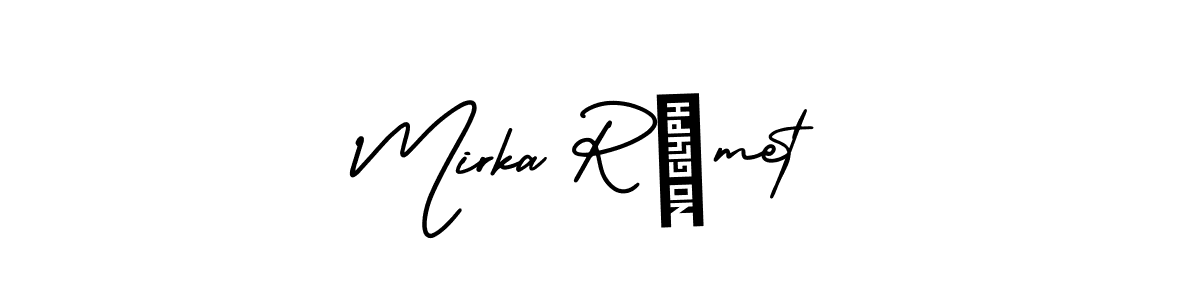 Best and Professional Signature Style for Mirka Rämet. AmerikaSignatureDemo-Regular Best Signature Style Collection. Mirka Rämet signature style 3 images and pictures png