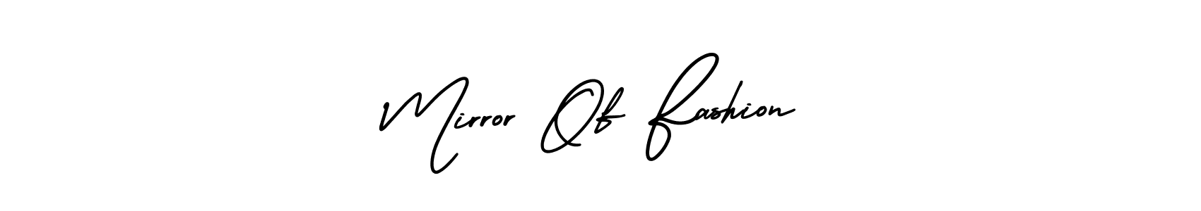 Also we have Mirror Of Fashion name is the best signature style. Create professional handwritten signature collection using AmerikaSignatureDemo-Regular autograph style. Mirror Of Fashion signature style 3 images and pictures png