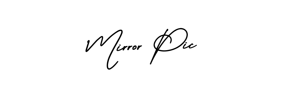 You can use this online signature creator to create a handwritten signature for the name Mirror Pic. This is the best online autograph maker. Mirror Pic signature style 3 images and pictures png