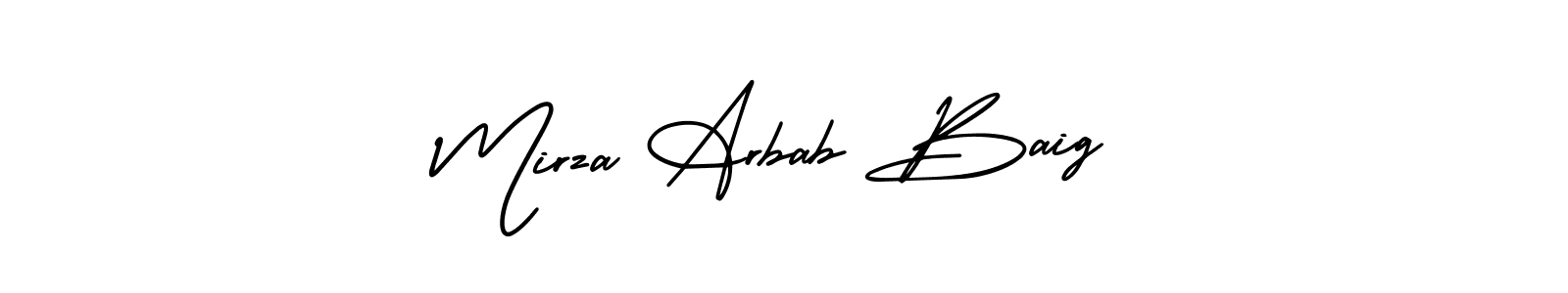 You can use this online signature creator to create a handwritten signature for the name Mirza Arbab Baig. This is the best online autograph maker. Mirza Arbab Baig signature style 3 images and pictures png