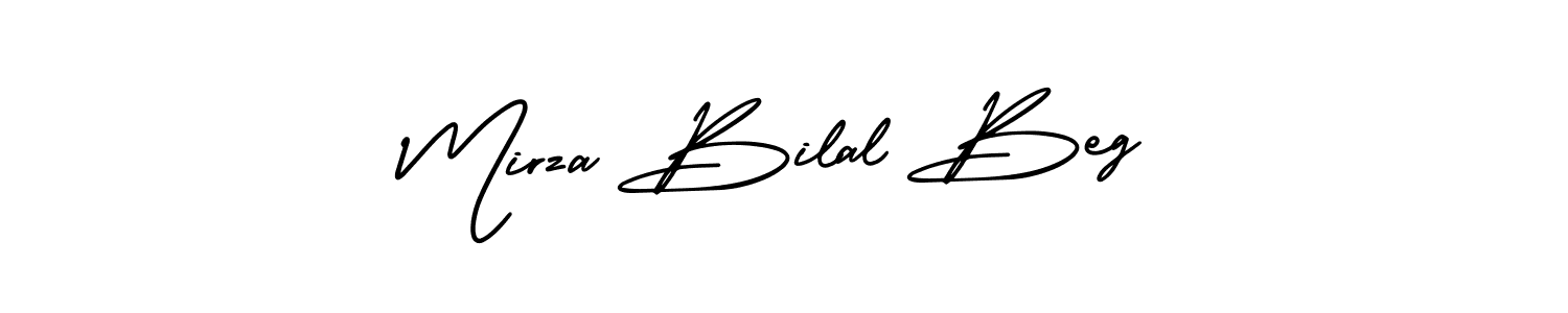 Also we have Mirza Bilal Beg name is the best signature style. Create professional handwritten signature collection using AmerikaSignatureDemo-Regular autograph style. Mirza Bilal Beg signature style 3 images and pictures png