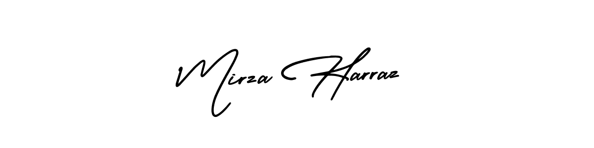 Best and Professional Signature Style for Mirza Harraz. AmerikaSignatureDemo-Regular Best Signature Style Collection. Mirza Harraz signature style 3 images and pictures png
