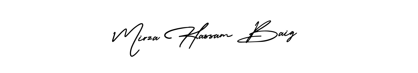 Once you've used our free online signature maker to create your best signature AmerikaSignatureDemo-Regular style, it's time to enjoy all of the benefits that Mirza Hassam Baig name signing documents. Mirza Hassam Baig signature style 3 images and pictures png