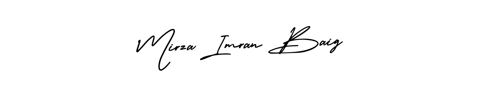 Similarly AmerikaSignatureDemo-Regular is the best handwritten signature design. Signature creator online .You can use it as an online autograph creator for name Mirza Imran Baig. Mirza Imran Baig signature style 3 images and pictures png