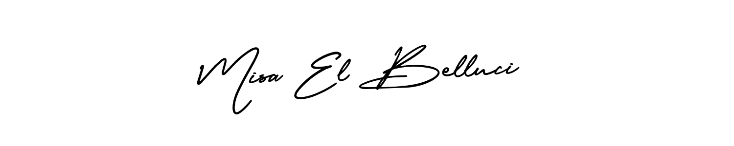 Check out images of Autograph of Misa El Belluci name. Actor Misa El Belluci Signature Style. AmerikaSignatureDemo-Regular is a professional sign style online. Misa El Belluci signature style 3 images and pictures png