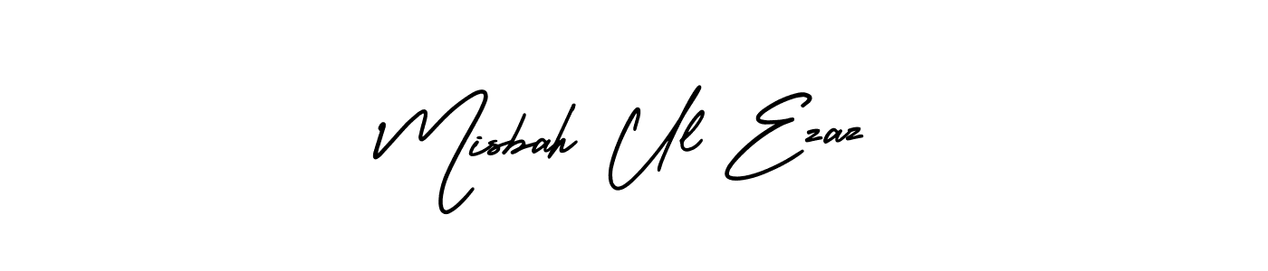 Also You can easily find your signature by using the search form. We will create Misbah Ul Ezaz name handwritten signature images for you free of cost using AmerikaSignatureDemo-Regular sign style. Misbah Ul Ezaz signature style 3 images and pictures png
