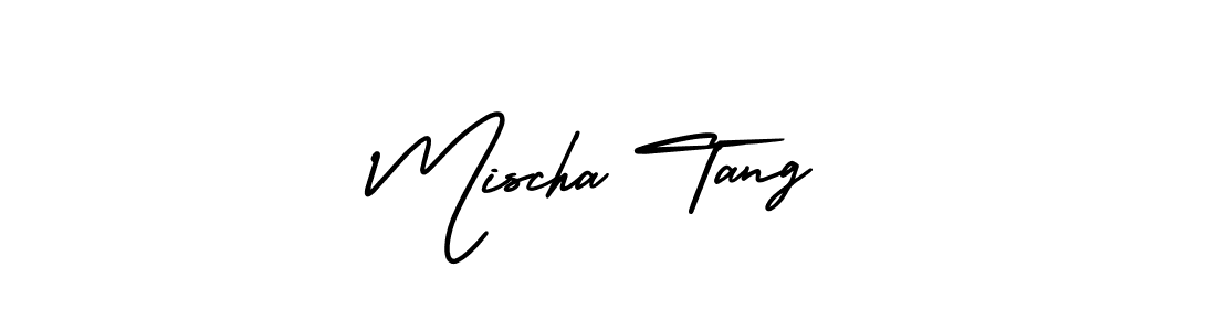 Best and Professional Signature Style for Mischa Tang. AmerikaSignatureDemo-Regular Best Signature Style Collection. Mischa Tang signature style 3 images and pictures png