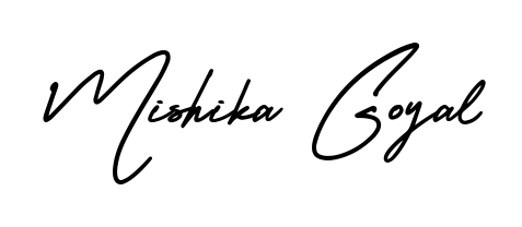 Download transparent PNG signature for name Mishika Goyal styled with AmerikaSignatureDemo-Regular font. Ready to paste directly into PDF and Word agreements. Mishika Goyal signature style 3 images and pictures png