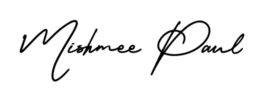 Get inspired by this graceful AmerikaSignatureDemo-Regular signature style for name Mishmee Paul. Smooth loops and balanced proportions for everyday use. Mishmee Paul signature style 3 images and pictures png