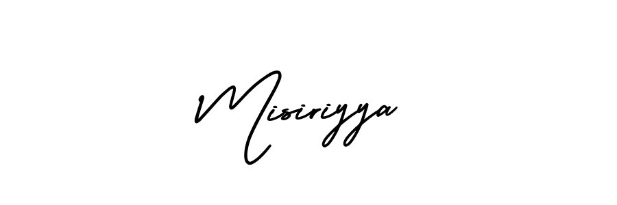 Design your own signature with our free online signature maker. With this signature software, you can create a handwritten (AmerikaSignatureDemo-Regular) signature for name Misiriyya. Misiriyya signature style 3 images and pictures png