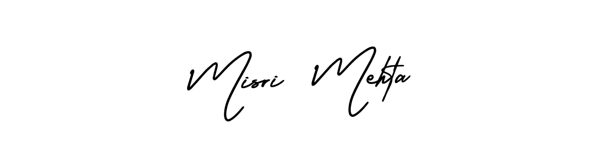 Create a beautiful signature design for name Misri  Mehta. With this signature (AmerikaSignatureDemo-Regular) fonts, you can make a handwritten signature for free. Misri  Mehta signature style 3 images and pictures png